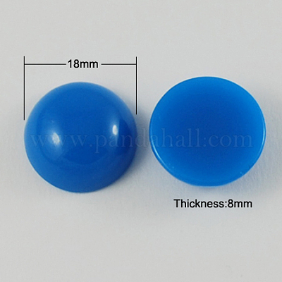 Cabochons in resina&nbsp;CRES-S057-18mm-M-1