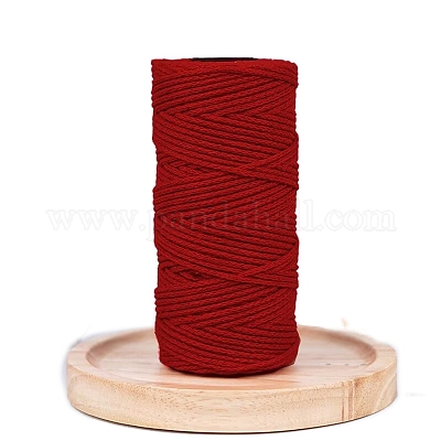 Cordon rond en coton 2 brin&nbsp;PW-WGBD45B-25-1