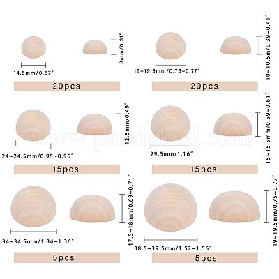 Cabochon in legno&nbsp;WOOD-PH0008-57-1