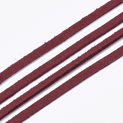 Buy Faux Suede Cord - 5mm - Brown at wholesale prices