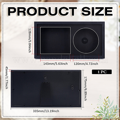 MDF-CD-Displayrahmen&nbsp;ODIS-WH0043-298-1