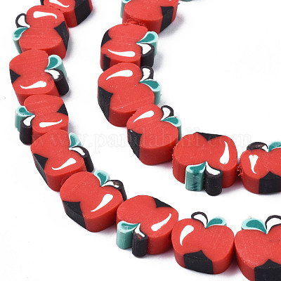 Handgemachte Polymer-Lehm-Korn-Stränge&nbsp;CLAY-S096-001-01-1