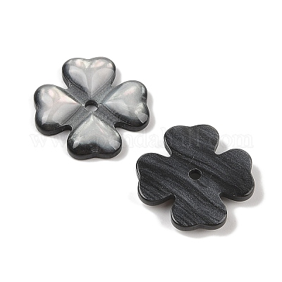 Cabochon decoden trifoglio resina opaca&nbsp;CRES-I036-18A-1