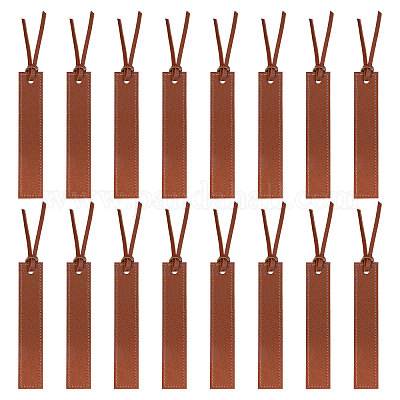16 marcapáginas de cuero sintético&nbsp;AJEW-GL0003-23-1