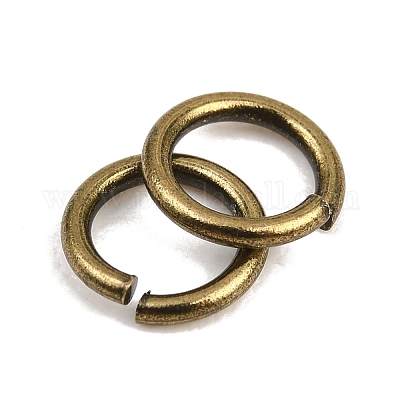 Messing Open Ringe springen&nbsp;KK-NH0012-01C-AB-1