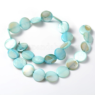 Chapelets de perles de coquillage naturel&nbsp;PBB251Y-8-1
