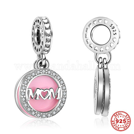 925 ciondolo europeo in argento sterling tailandese STER-T001-S016-1
