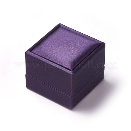 Boîtes à bijoux en plastique LBOX-L004-B02-1