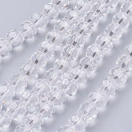 Chapelets de perles en verre EGLA-J042-8mm-12-1