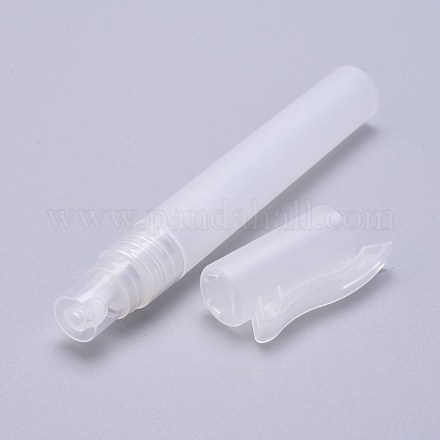 プラスチックスプレーボトル  香水瓶  透明  13.45~13.5cm  容量：10ミリリットル X-MRMJ-WH0056-56A-1