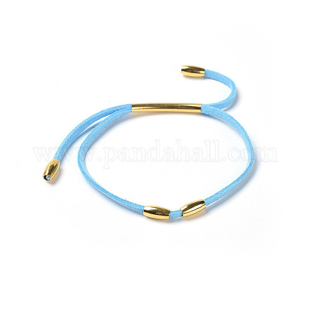 Bracelets ajustables en faux daim BJEW-JB04217-05-1