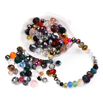 Glass Beads Strands GLAA-T029-02-1