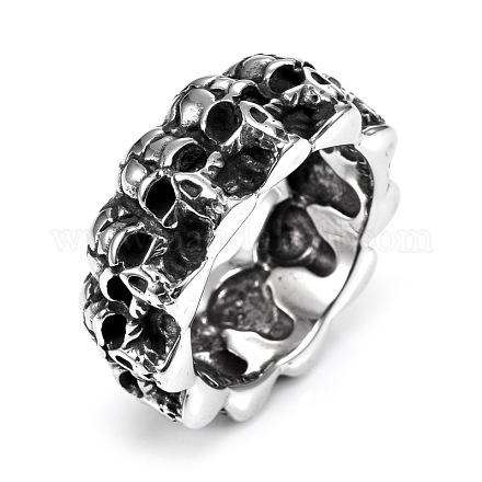 Titanium Steel Finger Rings PW-WG88442-04-1
