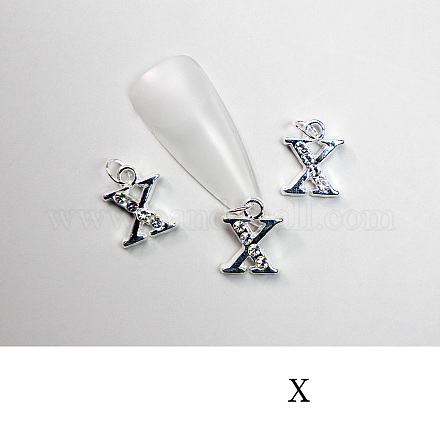 Cabochons Diamante de imitación de la aleación MRMJ-T056-93P-X-1