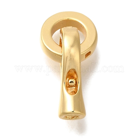 Латунь раз по сравнению с застежками KK-K389-024G-1