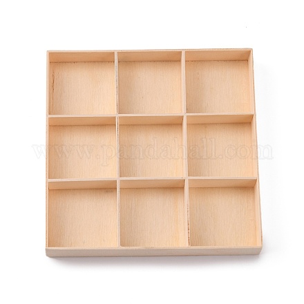 Caja de almacenamiento de madera X-CON-L012-01-1
