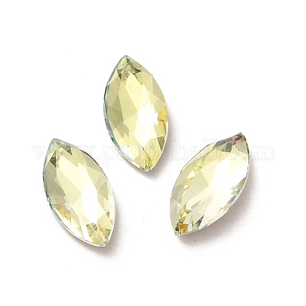 Cabujones de cristal de rhinestone RGLA-P037-09B-D337-1
