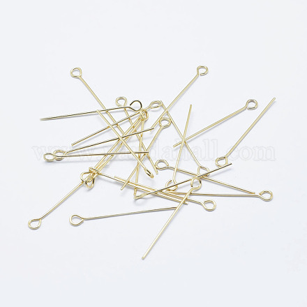 Brass Eye Pin KK-G331-09-0.7x45-NF-1
