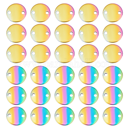 Unicraftale Regenbogenfarben-Ionenplattierung (ip) 304 Edelstahl-Verbindungsstücke STAS-UN0033-29-1