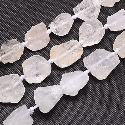 Brins de cristal de quartz naturel G-G543-09-1