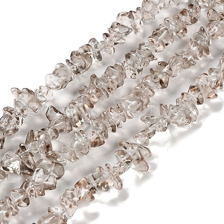 Chapelets de perles en verre transparente   GLAA-P060-01B-05-1