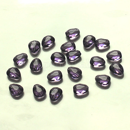 Abalorios de cristal austriaco de imitación SWAR-F086-8x6mm-26-1