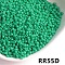 Opaque 6/0 Glass Seed Beads, Round, Medium Sea Green, 6/0, 4mm, about 130pcs/10g