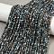Natural Apatite Beads Strands, Faceted Round, 3.5mm, Hole: 0.6mm, about 131pcs/strand, 14.88''(37.8cm)