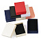 Rhombus Textured Cardboard Gift Storage Boxes, Rectangle, Salmon, 9x7x3.2cm