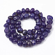 Dyed Natural Dragon Veins Agate Beads Strands G-T098-11A-2