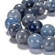 Natürlichen blauen Aventurin Perlen Stränge G-F380-6mm-2