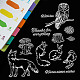 PVC Plastic Stamps DIY-WH0167-56-338-5