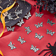 SUNNYCLUE 1 Box 20Pcs Butterflies Charms Enamel Butterfly Skull Charm Gothic Coffin Halloween Black Insect Gothic Charms for Jewelry Making Charm Necklace Bracelet Earrings Supplies Adult Starter DIY ENAM-SC0002-79-4