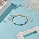 Bracelets de perles tressées de mauvais œil de graines japonaises faites à la main BJEW-MZ00018-02-5