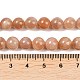 Natürliche sunstone Perlen Stränge&nbsp;G-G342-A02-8mm-5