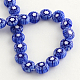 Chapelets de perles en verre de millefiori manuelles X-LK-R004-03A-2