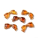 Perles acryliques transparentes imitation ambre MACR-D071-02A-2
