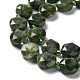 Jade de xinyi naturel / brins de perles de jade du sud de la Chine G-NH0004-030-4