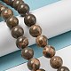 Perlenstränge aus natürlichem Kartenstein / Picasso-Stein G-R494-A24-04-4