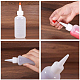 BENECREAT 12 Pack 4 Ounce(120ml) Plastic Squeeze Dispensing Bottles with Red Tip Caps - Good For Crafts DIY-BC0010-11-5