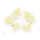 Iron Etched Metal Embellishments Butterfly Charms Pendants KK-O015-26-1