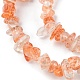 Natural Strawberry Quartz Beads Strands G-G0003-B02-4