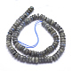 Natural Labradorite Beads Strands G-K223-17-8mm-2