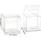 Faltbare transparente Haustierbox CON-WH0074-72A-2