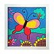 DIY Butterfly Pattern Pulp Painting Art Sets DIY-G033-01B-1