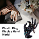 Handmodell mit Kunststoffring&nbsp;RDIS-WH0004-03A-WH-6