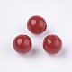 Perles en plastique écologiques MACR-S366-4mm-01-2
