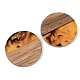 Colgantes de resina y madera de nogal X-RESI-S389-025A-A01-2