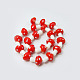 Chapelets de perles vernissées manuelles X-D353-8-2