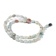 Brins de perles d'amazonite de fleurs naturelles G-Z006-A20-3